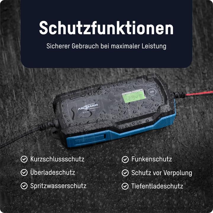 Produktbild Ansmann Ladegerät Bleiakkus BC 6-12V / 10 A (12V, 6V)