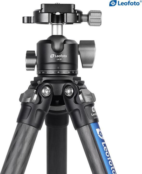 Actual product image Leofoto LS-255C Set (Carbon, Metal)