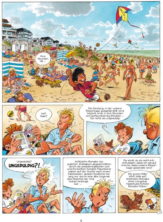 Image du produit Spirou et Fantasio Spécial 42 : Spirou et la Gorgone bleue (Allemand, Dany, Yann)