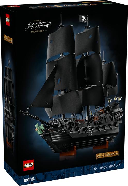 Image du produit LEGO Le bateau pirate du capitaine Jack Sparrow (10365, LEGO Icons)