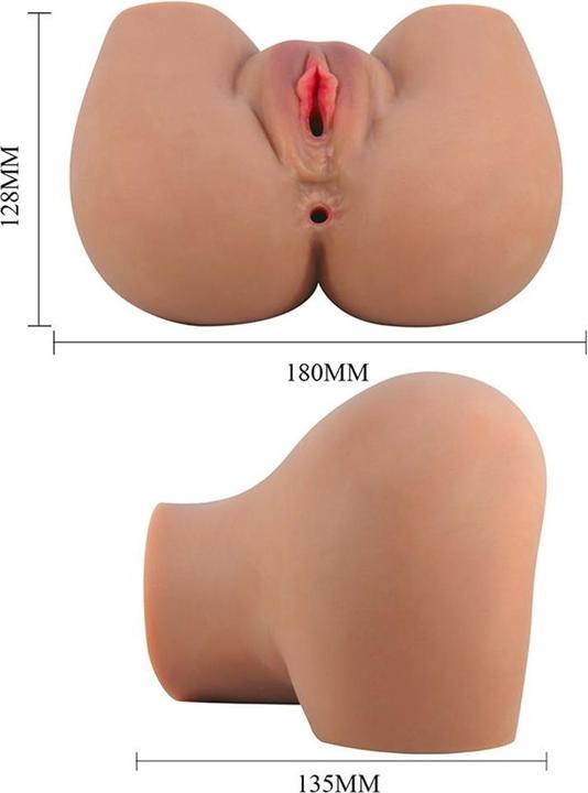 Actual product image Crazy Bull Vagina and Ass-Masturbator "Mila"
