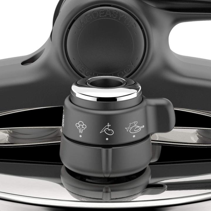 Image du produit Lagostina Autocuiseur Briosa, 22 cm, 5 L (Cuiseur à vapeur, Acier inoxydable)