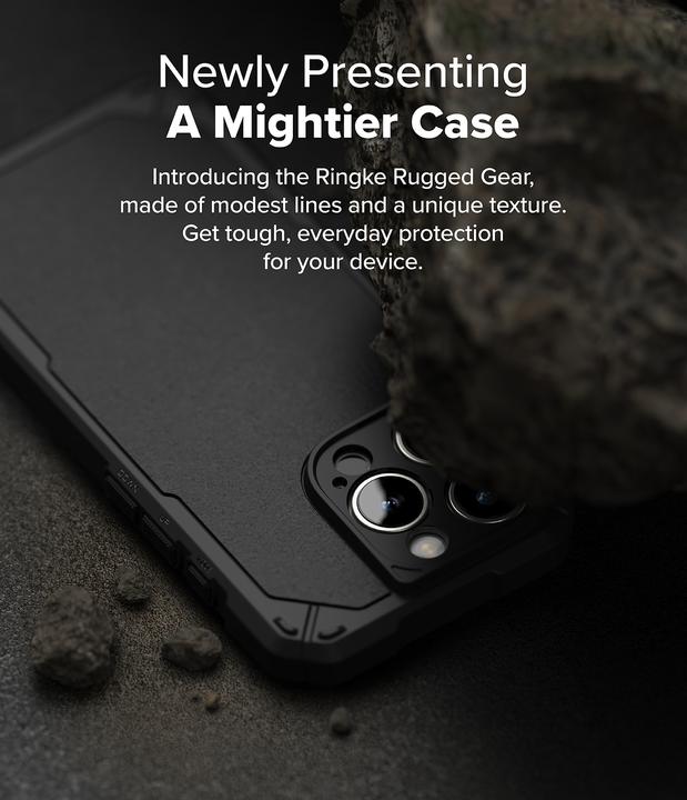 Immagine prodotto Ringke Case for iPhone 16 Pro Max RUGGED GEAR MAGNETIC BLACK (Apple iPhone 16 Pro Max)