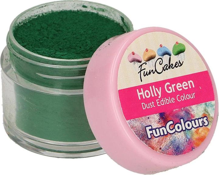Image du produit FunCakes Poudre de couleur Holly Green