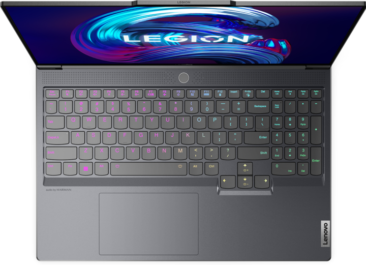 Actual product image Lenovo Legion 7 RX 6850M XT (16", AMD Ryzen 7 6800H, 32 GB, 1000 GB, CH)