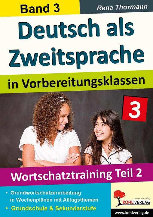 Produktbild Deutsch als Zweitsprache in Vorbereitungsklassen (Deutsch, Rena Thormann, 2014)