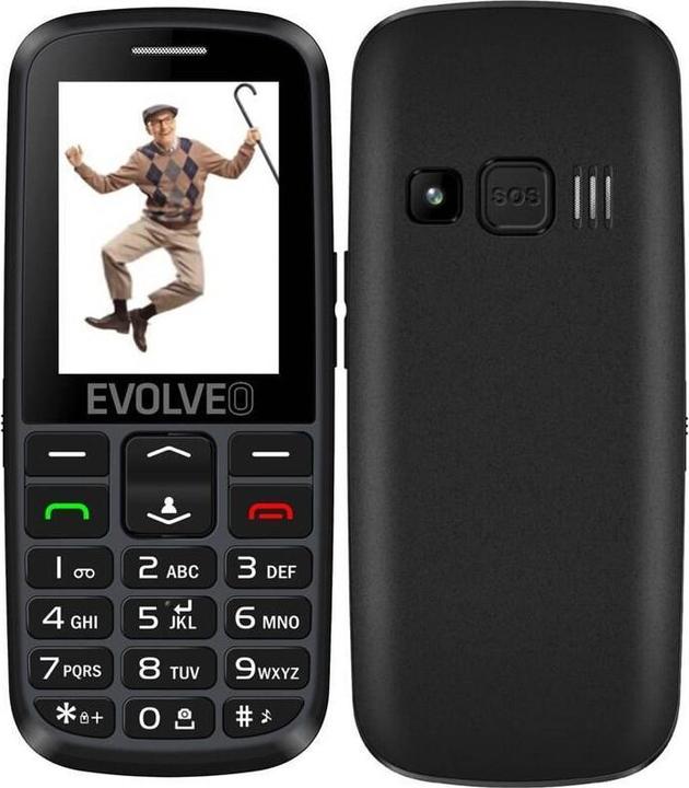 Image du produit Evolveo EasyPhone EG (2.4") Téléphone Senior Noir (2.40")