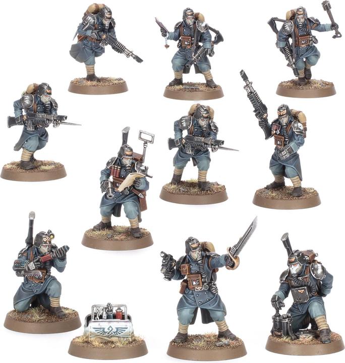 Actual product image Games Workshop Warhammer 40k - Kill Team : Gardes Death Korps (2024) (Plastic)