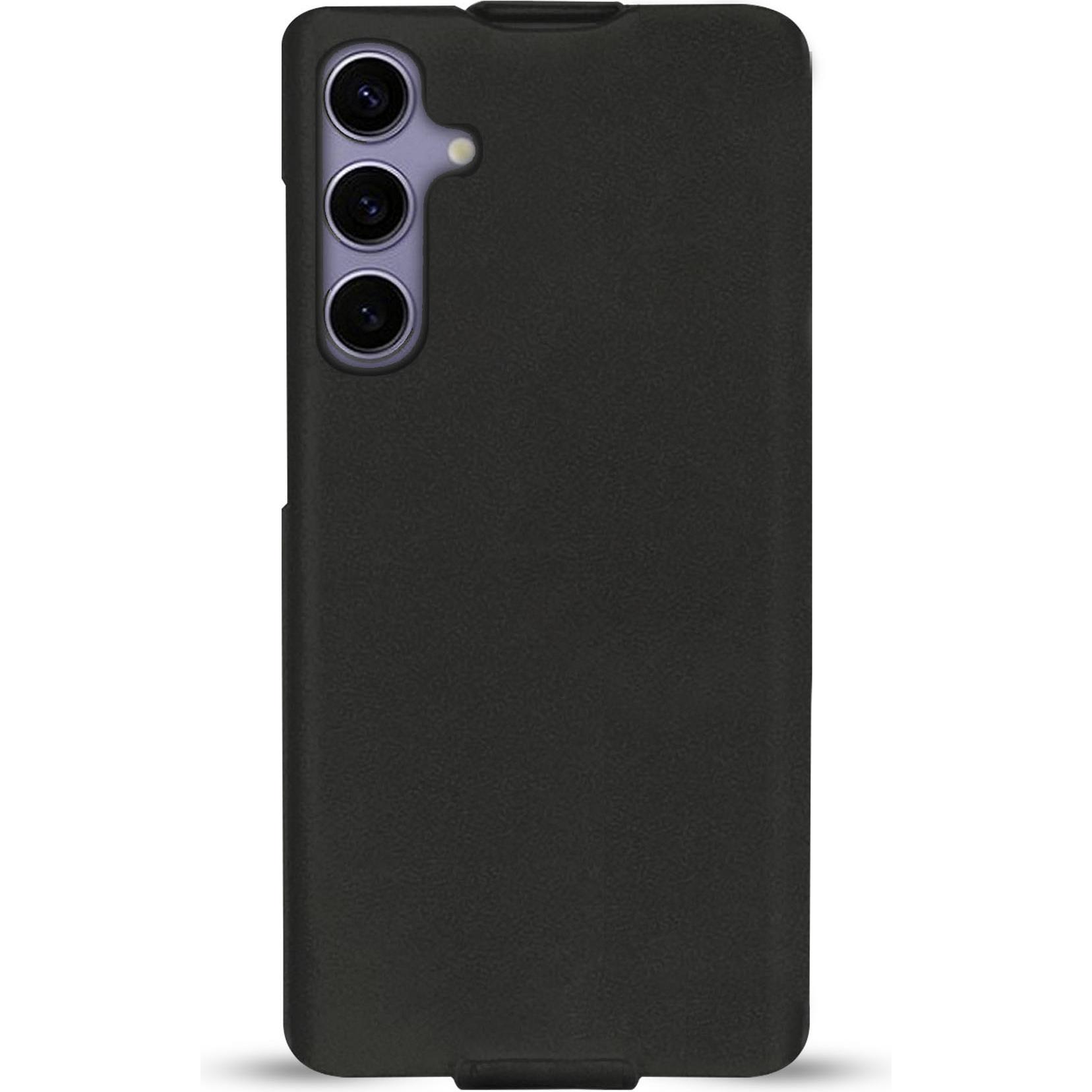Thumbnail - Noreve Lederschutzhülle vertikal (Samsung Galaxy S24+), Smartphone Hülle, Grün