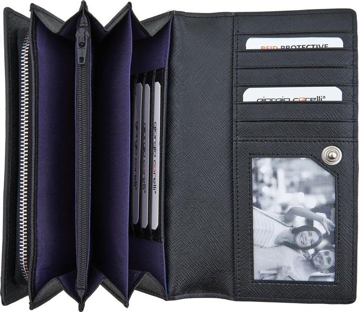 Actual product image Giorgio Carelli Ladies purse, RFID, Valentin