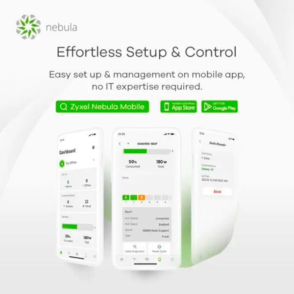 Actual product image Zyxel FWA505 Nebula