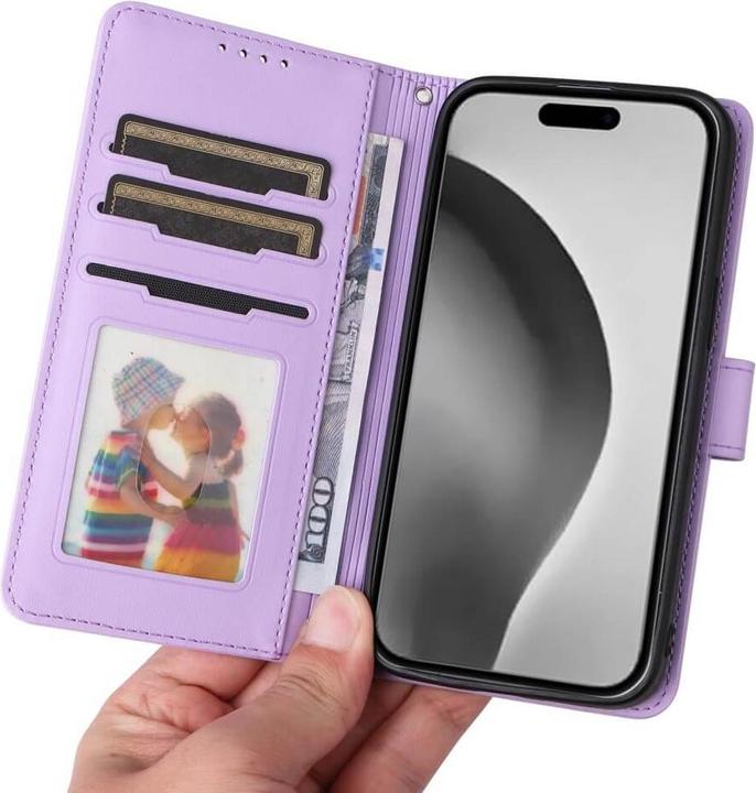 Actual product image Cover-Discount iPhone 16 Pro Max - Divisible wallet case 2-in-1 mobile phone case (Apple iPhone 16 Pro Max)