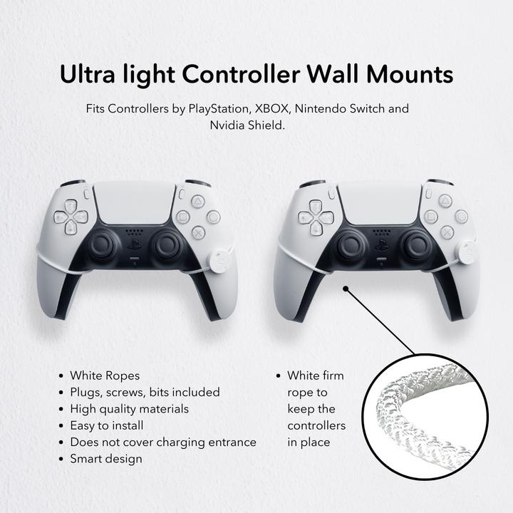 Image du produit Floating Grip Support mural du contrôleur PS (PS4)