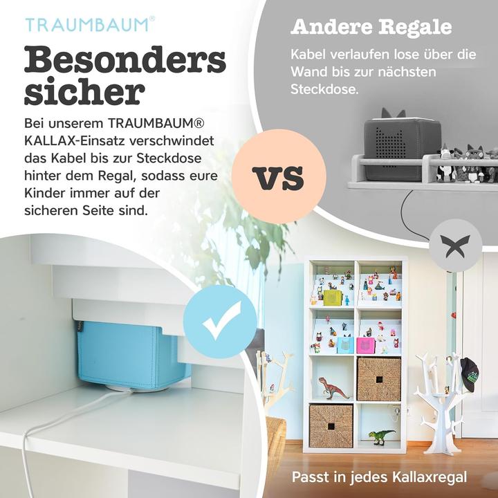 Produktbild Traumbaum Magnetisches Tonie-Regal für IKEA KALLAX