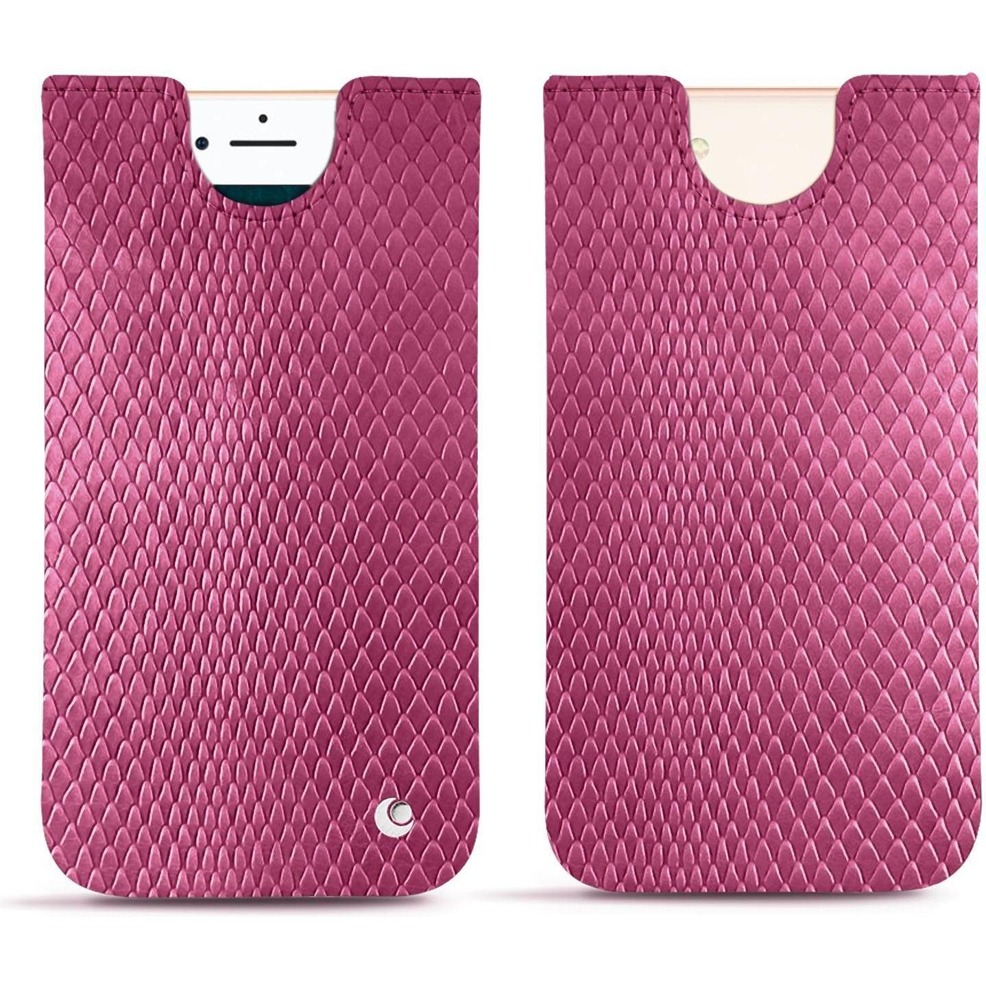 Noreve Lederschutzhülle (Apple iPhone 7), Smartphone Hülle, Rosa