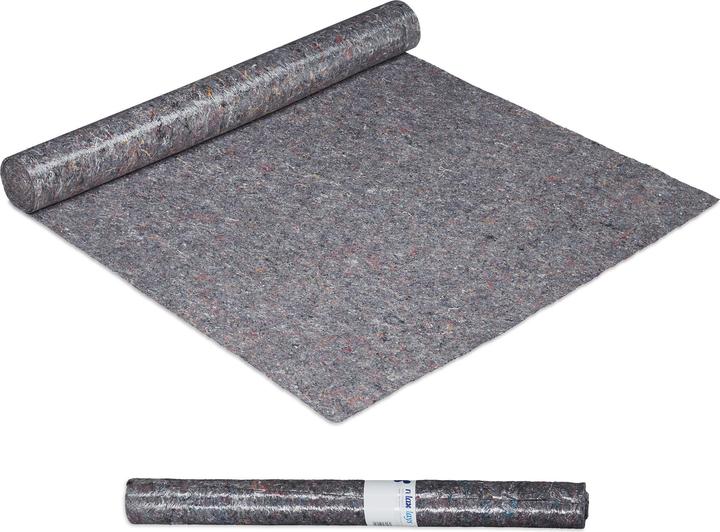 Actual product image Relaxdays 2x painter's fleece (100 x 1000 cm)