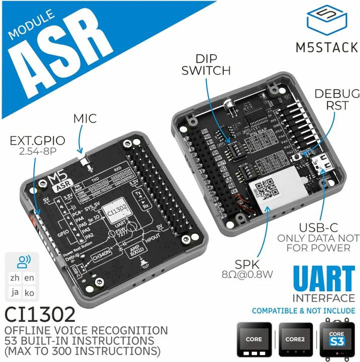 Immagine prodotto M5Stack Batteria M5GO base 2 per Core2