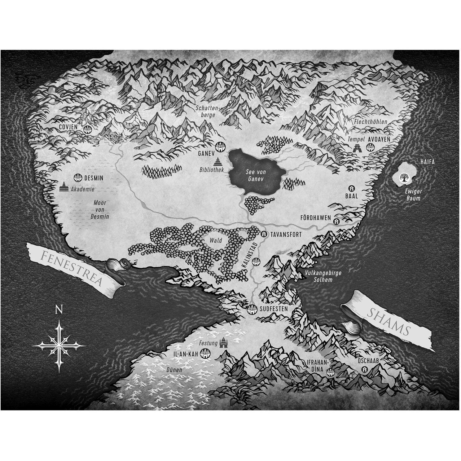 Thumbnail - Everlasting Fate – Ein Reich aus Silber und Magie, Belletristik von Amelia Cadan