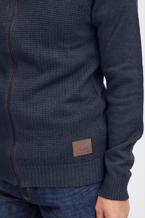 Immagine prodotto Solid Tristian Cardigan Maglione Maglia Con Bottoni Da Uomo Con Collo Alto Stampa (M)