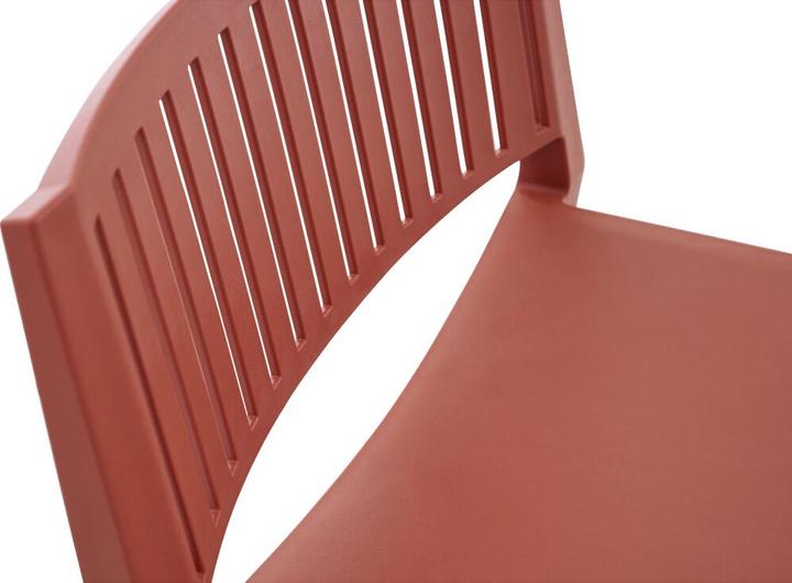 Productafbeelding Siena Garden Barkruk Steeg bakstenen frame, polyprop/glasvezel