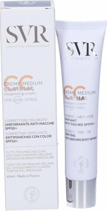 Actual product image CC Sun Protection Factor 50 + Medium (Sun cream face, SPF 50, 40 ml)