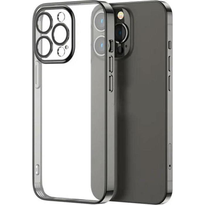 Joyroom JR-14Q3 Custodia per Apple iPhone 14 Plus 6,7" (nero) (Apple iPhone 14 Plus), Cover smartphone, Nero