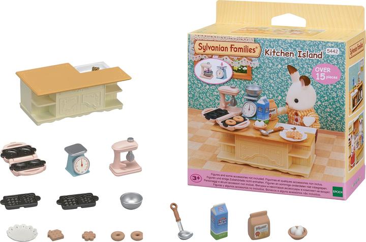 Actual product image Sylvanian Families Kitchen Island