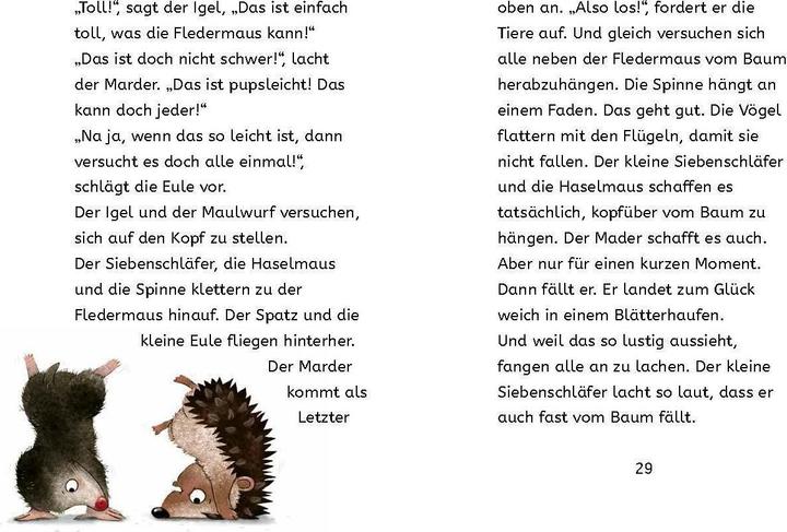 Produktbild Kleine Lesehelden: Der kleine Siebenschläfer kommt in die Schule (Deutsch, Sabine Bohlmann, Kerstin Schoene, 2022)
