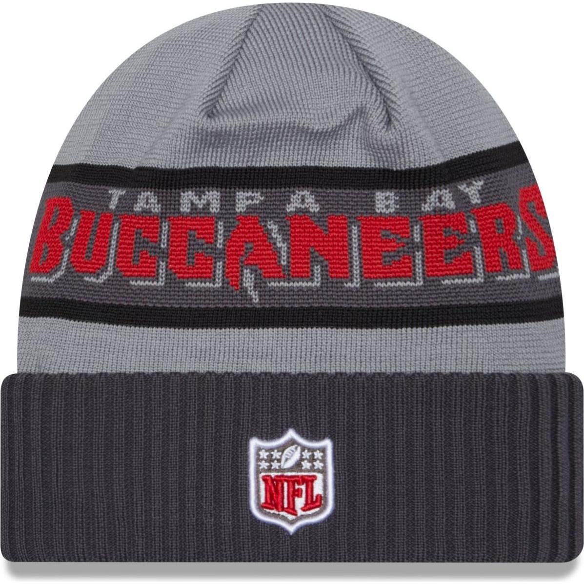 Thumbnail - New Era, Herren, Mütze, NFL Sideline Tech Knit Tampa Bay Buccaneers, Grau