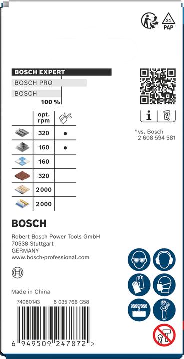 Image du produit Bosch Professional Zubehör Bosch Blau Zubehör 2608901889 EXPERT Power-Change Lochsäge Multi Material 57mm (57 millimètres)