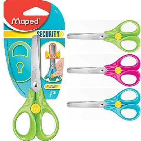 Maped Schere Security 3D, 13cm Blister (13 cm)