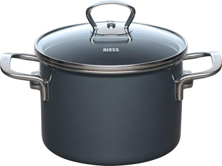 Produktbild Riess Fleischtopf NOUVELLE PUR Dark Grey (16 cm, Kochtopf)