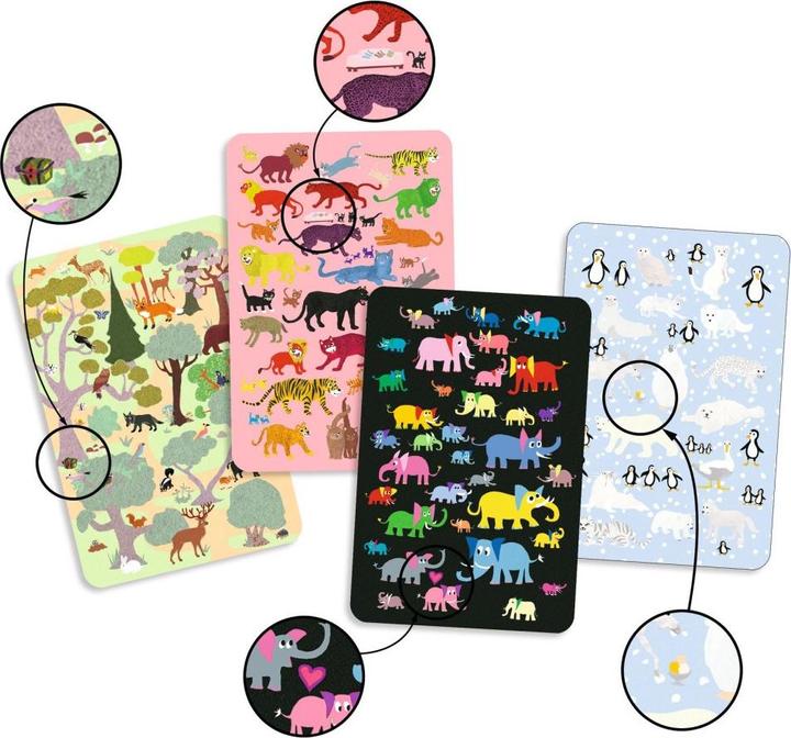 Actual product image Djeco Card game Myster animo (mult) (Multilingual)