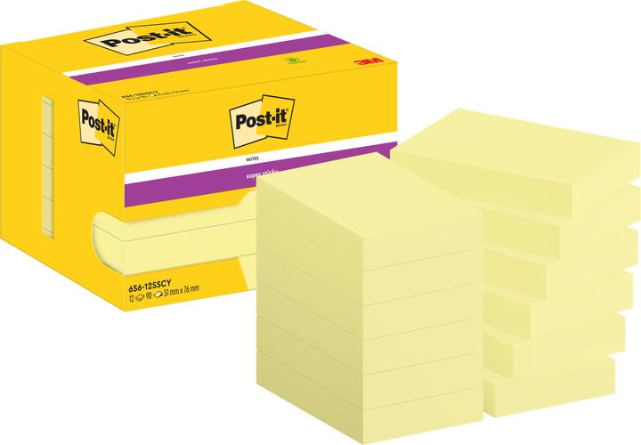 Produktbild Post-it Super Sticky (76 x 51 mm)