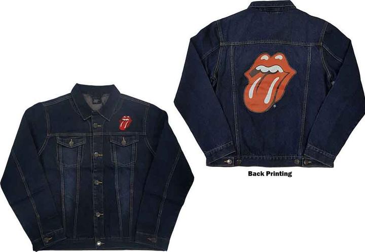 Immagine prodotto The Rolling Stones Classic Tongue Denim-Jacket (S)