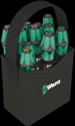 Produktbild Wera Kraftform 2go 300 (Phillipps-Kreuzschlitz (PH), Pozidriv-Kreuzschlitz (PZ), Schlitzschrauben, TX)