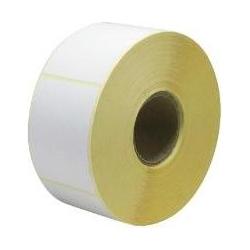 Bunzl, Etiketten, Etiket 48x62 mm Til Tryk Neutral DT Permanent lim Ø38 t/C423,1000 stk/rl - (1000 stk.)
