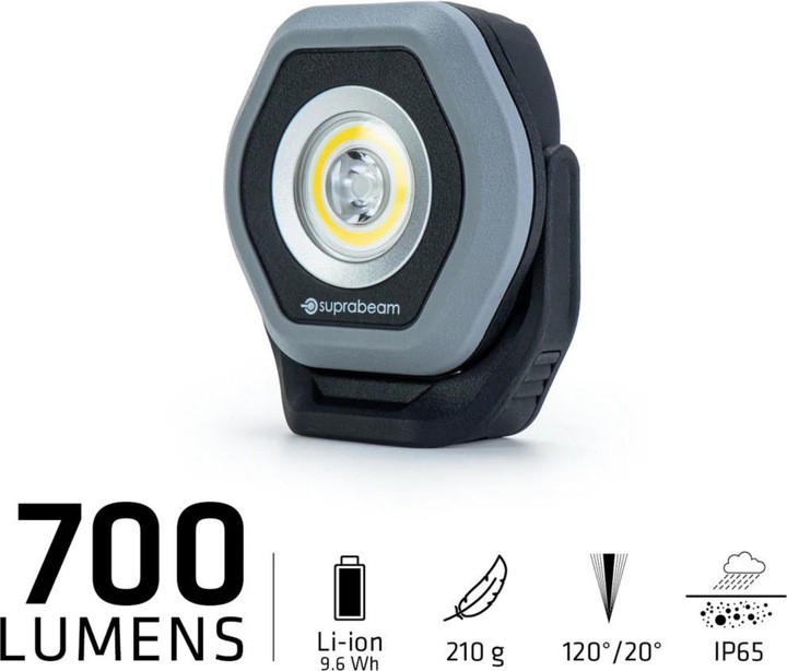 Actual product image Suprabeam D2r work lamp & camping lamp - 700 Lm (700 lm)