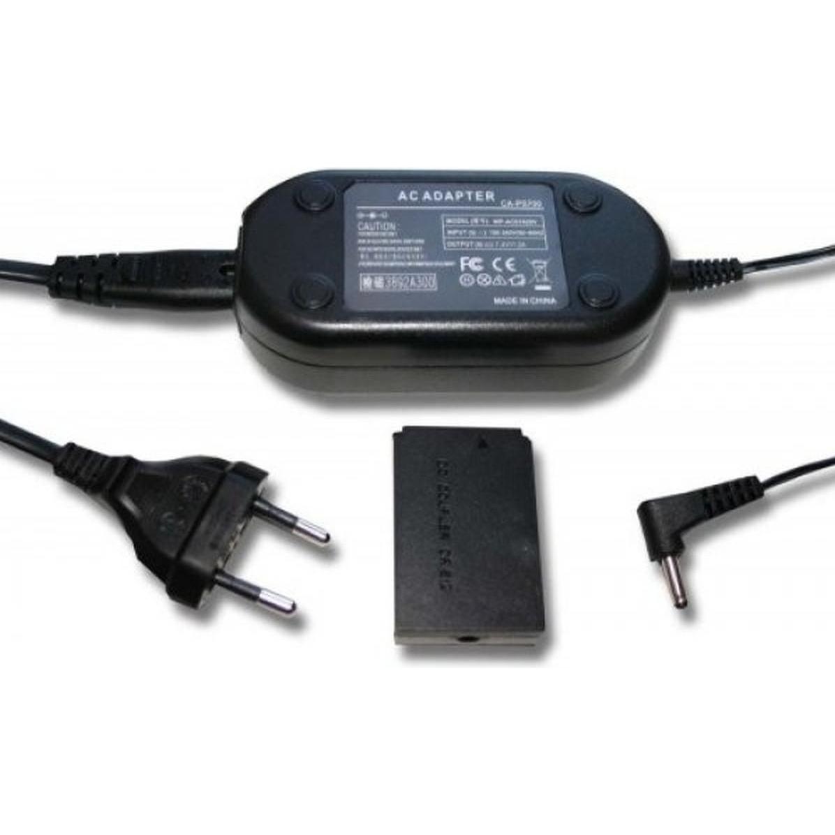 AGI Accoppiatore di alimentazione compatibile con Canon DR-E12 (Caricabatterie per fotocamere), Alimentatore fotocamera, Nero