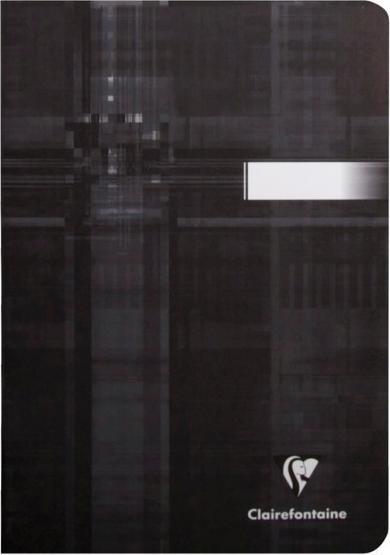 Actual product image Clairefontaine Note book with ruler (A5, Checked, Soft cover)