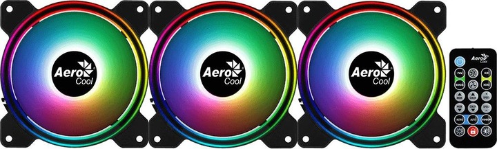 Produktbild AeroCool Saturn 12F ARGB Pro Hauptplatine Ventilator (120 mm, 3 x)