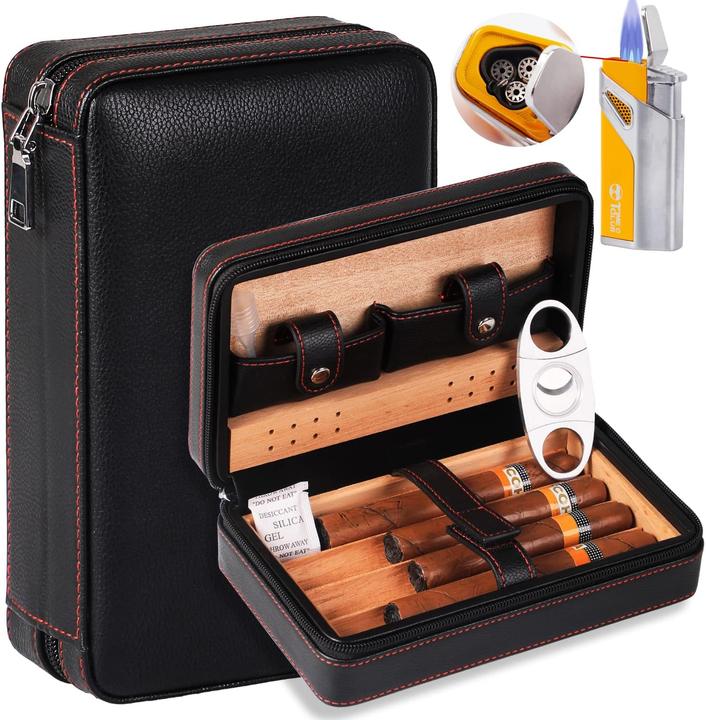 Actual product image Time C Club 4-Finger Cigar Case (4)