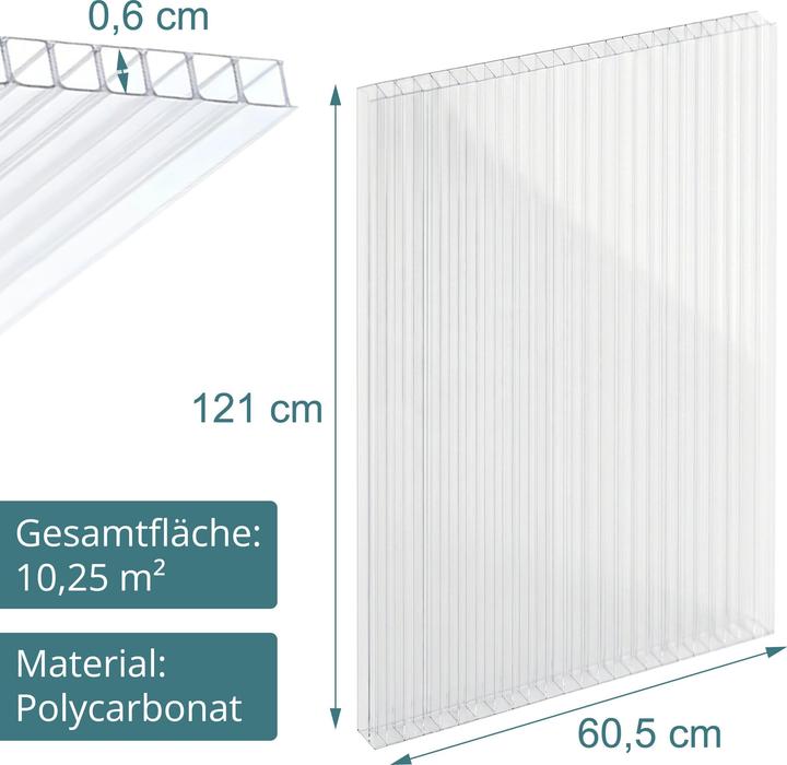 Produktbild Relaxdays Doppelstegplatten