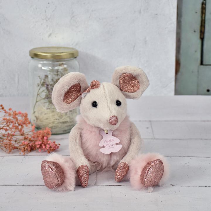Produktbild Histoire D'ours Plüschtier Maus mit Geschenkbox (22 cm)