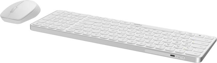 Produktbild Rapoo Kabelloses Multimodus-Deskset 9710M, QWERTZ, weiss (00228038) (DE, Kabellos)