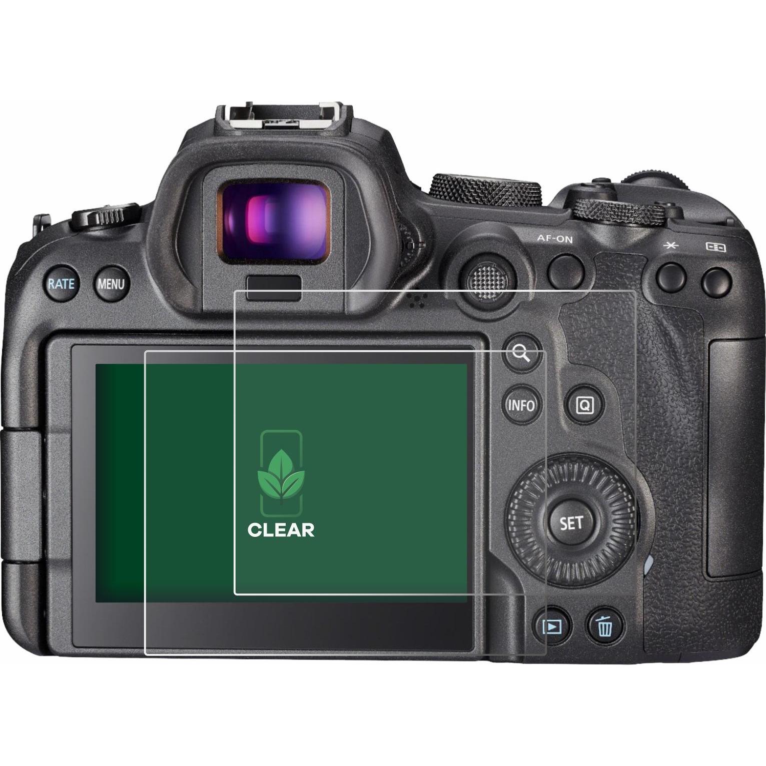 Thumbnail - ScreenLeaf Schutzfolie nachhaltiger Displayschutz Displayschutzfolie Folie Klar Transparent (Displayschutz, EOS R6), Kam...