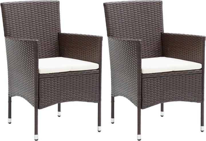 Image du produit vidaXL Garten-Essgruppe (110 x 53 x 72 cm)