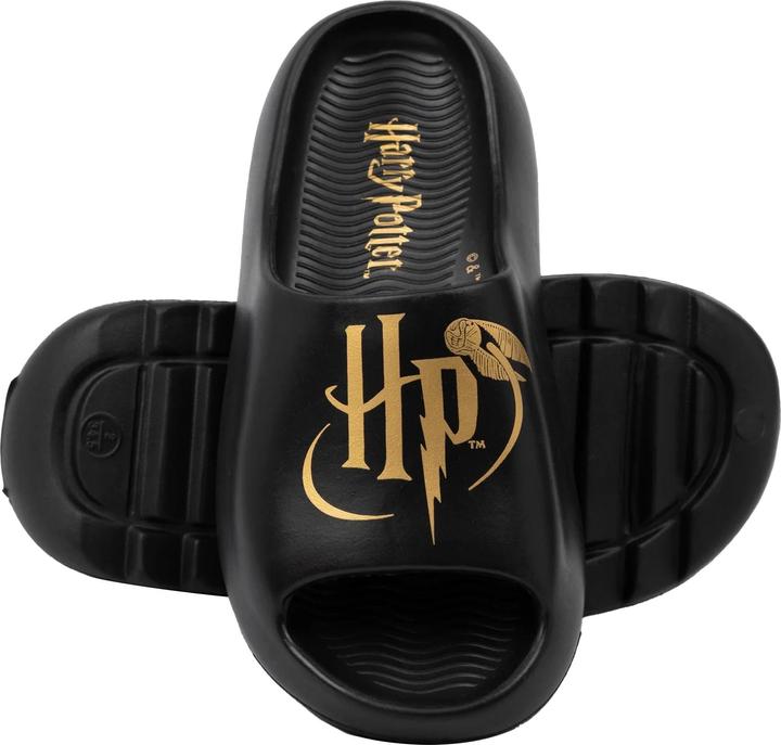 Actual product image Childrens/Kids Golden Snitch Moulded Footbed Sliders (34)