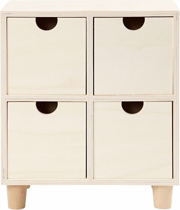 Actual product image Creativ Company Mini chest of drawers (11.5 x 23 x 20 cm)