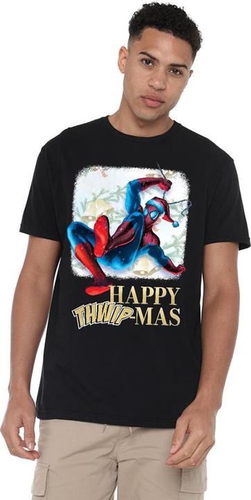 Produktbild Spiderman Happy Thwipmas Christmas TShirt (S)